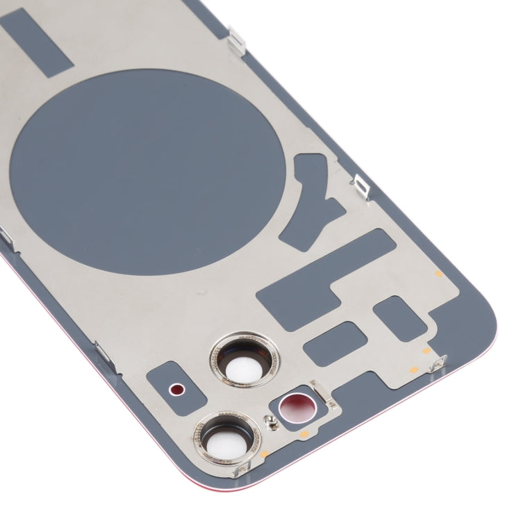 For iPhone 14 Back Housing Cover with Camera Lens(Red) - Repair & Spare Parts by buy2fix | Online Shopping UK | buy2fix