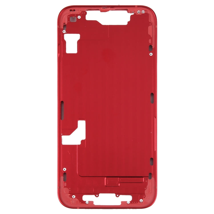 For iPhone 14 Middle Frame with Side Keys (Red) - Repair & Spare Parts by buy2fix | Online Shopping UK | buy2fix