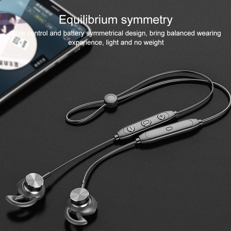 Langsdom L5C Bluetooth 5.0 Life Waterproof Sports Bluetooth Earphone(Black) - Sport Earphone by Langsdom | Online Shopping UK | buy2fix