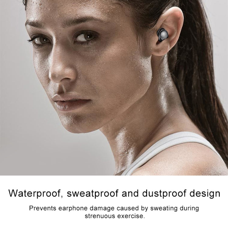 Drawer Type S2 Ear-in TWS Bluetooth V5.0 Wireless Earphones(Gold) - TWS Earphone by buy2fix | Online Shopping UK | buy2fix