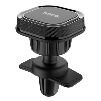 Hoco CA52 Intelligent Series Air Outlet In-car Holder (Black) - Car Holders by hoco | Online Shopping UK | buy2fix