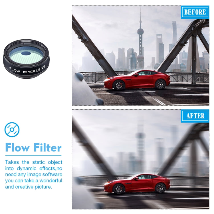 APEXEL APL-DG10 Macro Wide-angle Fisheye Telephoto CPL Flow Filter Radial Filter Star Filter Kaleidoscope 3 & 6 Lens Kit, For iPhone, Samsung, Huawei, Xiaomi, HTC and Other Smartphones, Ultra-thin Digital Camera - Combination Lens by APEXEL | Online Shopping UK | buy2fix