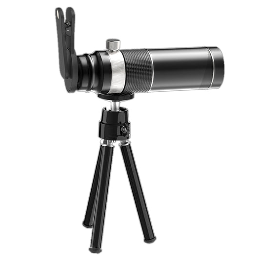 Universal 20X Mobile Phone HD Telephoto Telescope Lens with Tripod & Clip - Telescope & Microscope by buy2fix | Online Shopping UK | buy2fix