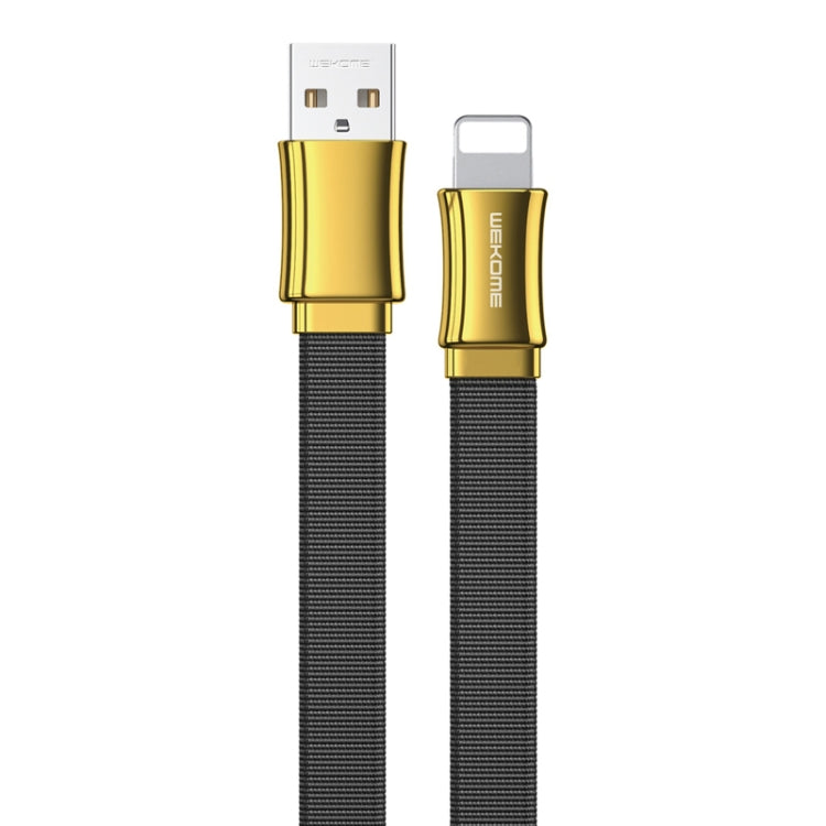 WK WDC-139 3A USB to 8 Pin King Kong Series Data Cable for iPhone, iPad (Gold) - Normal Style Cable by WK | Online Shopping UK | buy2fix