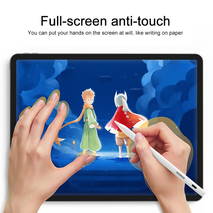 MOMAX TP8 ONE LINK Anti-mistouch Tilt Touch Capacitive Stylus Fast Charge Version For iPad - Stylus Pen by MOMAX | Online Shopping UK | buy2fix