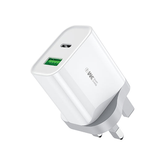 WK WP-U53 QC3.0 Charger 20W USB Type-C Maxspeed PD Fast Charger(UK Plug) - USB Charger by WK | Online Shopping UK | buy2fix