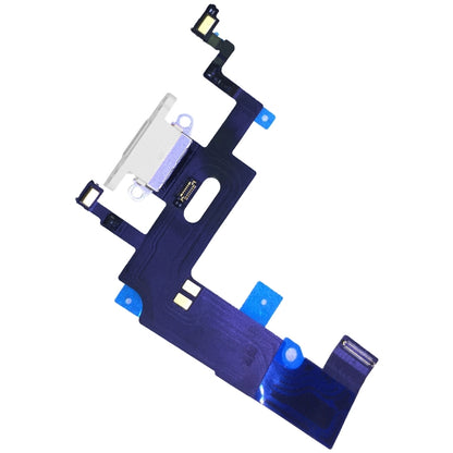 For iPhone XR Charging Port Flex Cable(White) - Flex Cable by buy2fix | Online Shopping UK | buy2fix