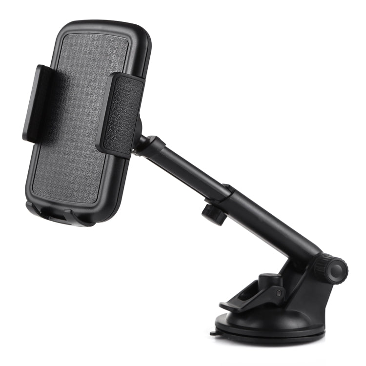 Universal Rotatable Adjustment Car Windshield Mobile Phone Holder with Suction Cup (Black) - Car Holders by buy2fix | Online Shopping UK | buy2fix