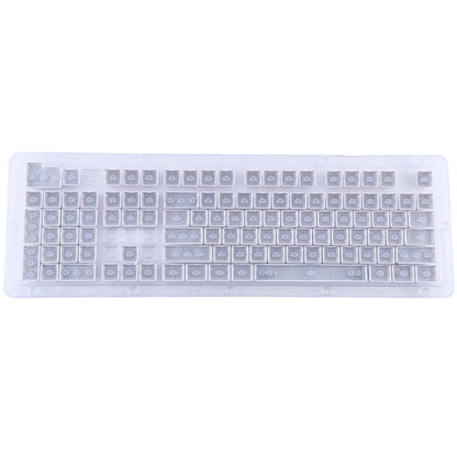 104 Keys Double Shot PBT Backlit Keycaps for Mechanical Keyboard (White) -  by buy2fix | Online Shopping UK | buy2fix