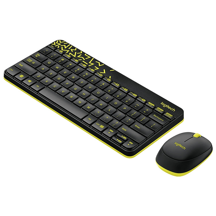 Logitech MK240 Nano Wireless Keyboard and Mouse Set(Black) - Wireless Keyboard by Logitech | Online Shopping UK | buy2fix