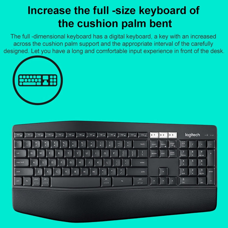 Logitech MK850 Wireless Bluetooth Keyboard Mouse Set - Wireless Keyboard by Logitech | Online Shopping UK | buy2fix