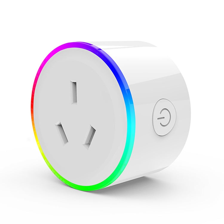 10A RGB Scene Light WiFi Remote Control Smart Socket Works with Alexa & Google Home & IFTTT, AC 100-240V, AU Plug - Consumer Electronics by buy2fix | Online Shopping UK | buy2fix