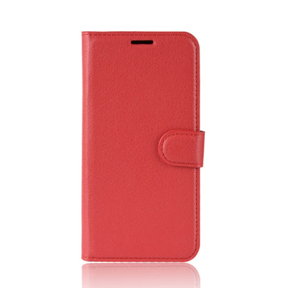 For OnePlus 6 Litchi Texture Horizontal Flip Leather Case with Holder & Card Slots & Wallet(Red) - OnePlus Cases by buy2fix | Online Shopping UK | buy2fix