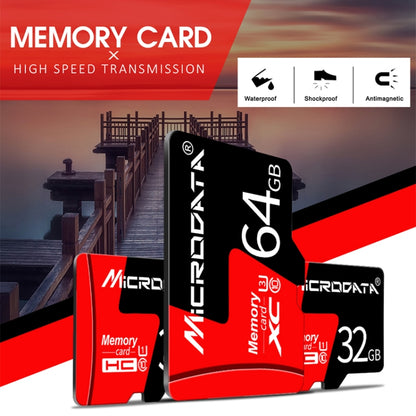 MICRODATA 32GB U1 Red and Black TF(Micro SD) Memory Card - Micro SD Card by MiCRODATA | Online Shopping UK | buy2fix