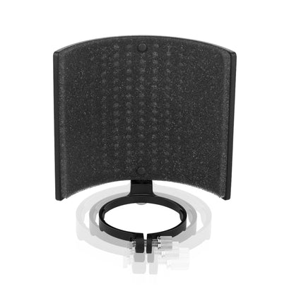 TEYUN PS-4x3 Condenser Microphone U-shaped Blowout Cover Desktop Bracket Audio Accessory Clip(Black) - Stand by TEYUN | Online Shopping UK | buy2fix