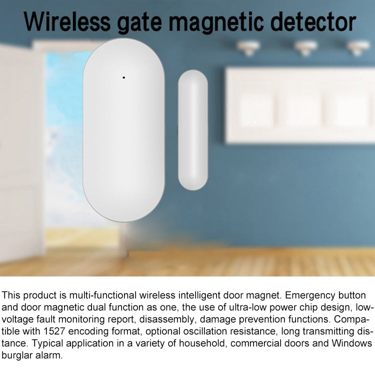PB-68R Intelligent Wireless Door Window Sensor - Security by buy2fix | Online Shopping UK | buy2fix