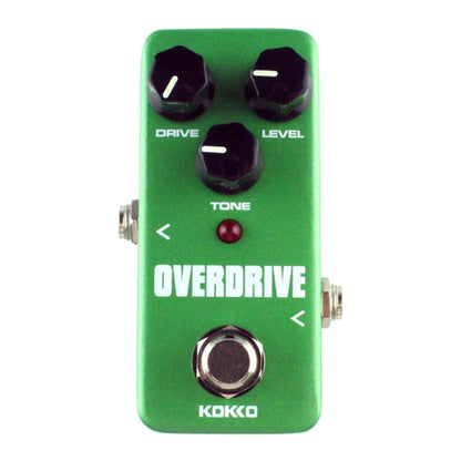 KOKKO FOD3 Mini Electric Guitar Tube Sound Overload Monoblock Effects Pedal(Green) - Guitar Tuner by KOKKO | Online Shopping UK | buy2fix