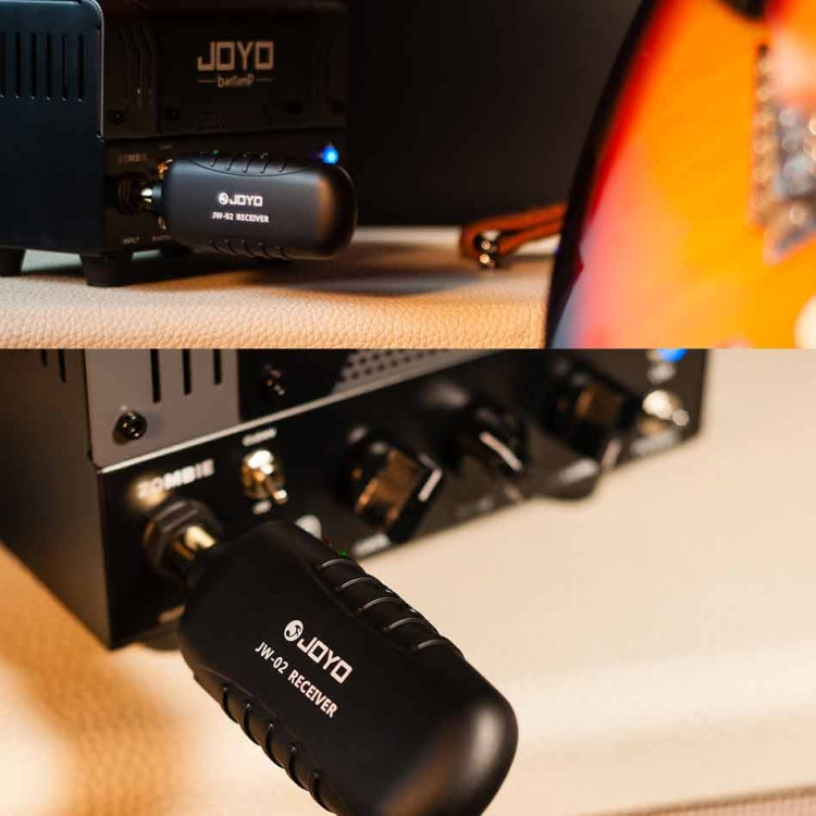 JOYO JW-02 Portability Guitar Wireless Audio Transmitter Audio Receiver (Black) - Stringed Instruments Accessories by JOYO | Online Shopping UK | buy2fix