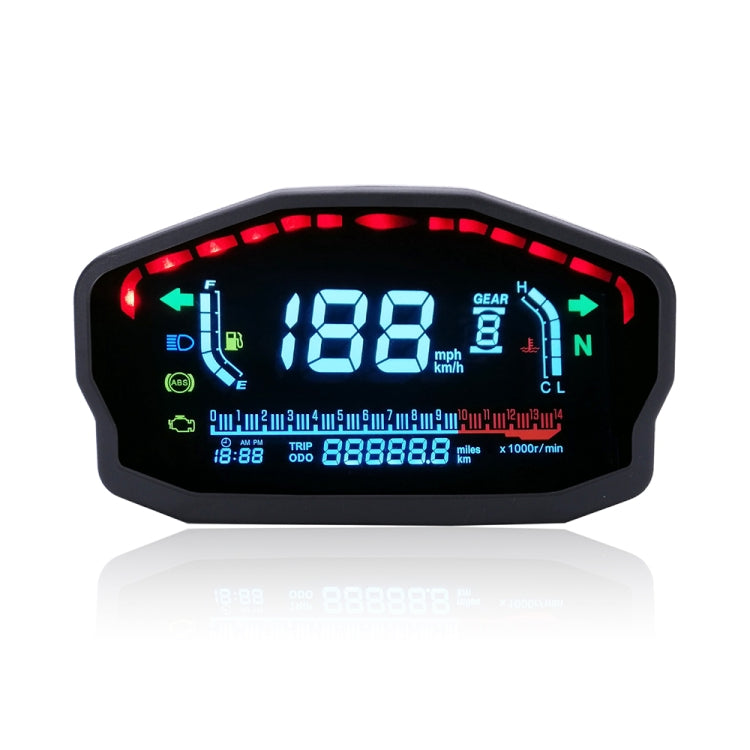 Speedpark Universal Motorcycle Modified LCD Speedometer Digital Backlight Odometer - Others by Speedpark | Online Shopping UK | buy2fix