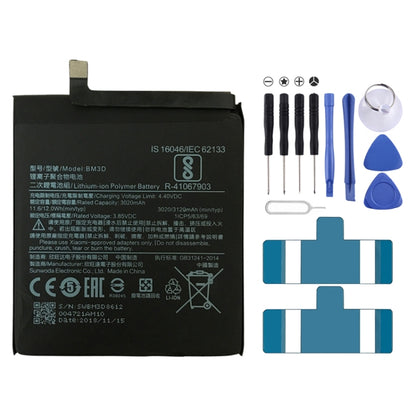 BM3D 3020mAh for Xiaomi Mi 8 SE Li-Polymer Battery - For Xiaomi by buy2fix | Online Shopping UK | buy2fix