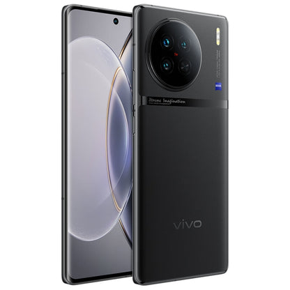 vivo X90 5G, 50MP Camera, 8GB+256GB, Triple Back Cameras, Screen Fingerprint Identification / Face ID, 4810mAh Battery, 6.78 inch Android 13.0 OriginOS 3 MediaTek Dimensity 9200 Octa Core up to 3.05GHz, NFC, OTG, Network: 5G, Support Google Play (Black) - vivo by vivo | Online Shopping UK | buy2fix