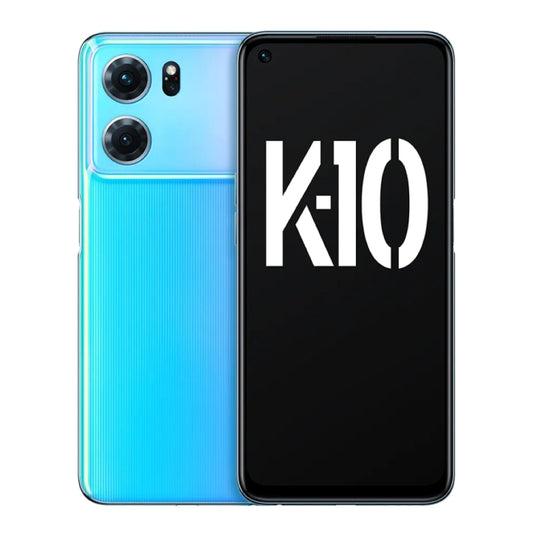 OPPO K10 5G, 8GB+256GB, 64MP Camera, Chinese Version, Triple Rear Cameras, Side Fingerprint Identification, 6.59 inch ColorOS 12.1 Dimensity 8000-MAX Octa Core up to 2.75Ghz, Network: 5G, Support Google Play(Blue) - OPPO by OPPO | Online Shopping UK | buy2fix