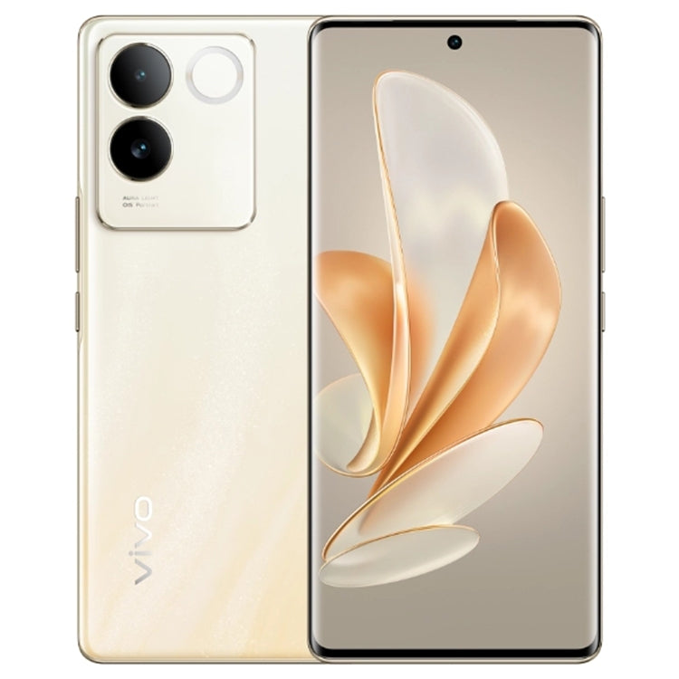 vivo S17e 5G, 64MP Camera, 12GB+256GB, Dual Back Cameras, Srceen Fingerprint Identification, 4600mAh Battery, 6.78 inch Android 13 OriginOS 3 Dimensity 7200 Octa Core up to 2.8GHz, OTG, NFC, Network: 5G (Gold) - vivo by vivo | Online Shopping UK | buy2fix