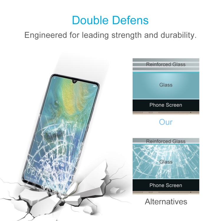 0.26mm 9H 2.5D Transparent Tempered Glass Film for Huawei Mate 20 X - Mobile Accessories by DIYLooks | Online Shopping UK | buy2fix