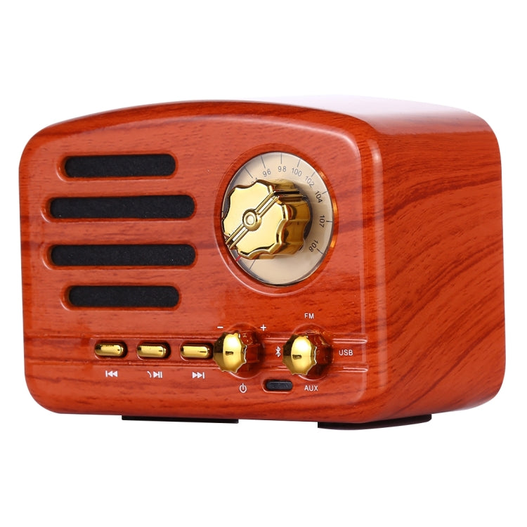 Elvis Angel MA-1500 Retro Bluetooth HiFi Radio Speaker with Colorful LED Light, Support USB & FM & 3.5mm Aux - Mini Speaker by buy2fix | Online Shopping UK | buy2fix