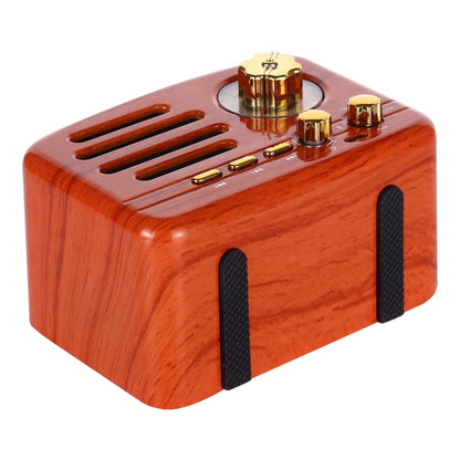 Elvis Angel MA-1500 Retro Bluetooth HiFi Radio Speaker with Colorful LED Light, Support USB & FM & 3.5mm Aux - Mini Speaker by buy2fix | Online Shopping UK | buy2fix