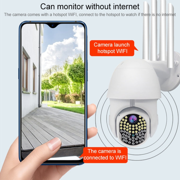 AL-63 2.0 Million Pixels 1080P HD WiFi IP Camera, Support Night Vision & Motion Detection & Two-way Intercom & TF Card, EU Plug - Security by buy2fix | Online Shopping UK | buy2fix