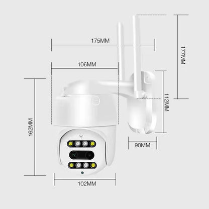 QX48 Pixels 1080P HD Wireless IP Camera, Support Motion Detection & Infrared Night Vision & TF Card (AU Plug) - Security by buy2fix | Online Shopping UK | buy2fix