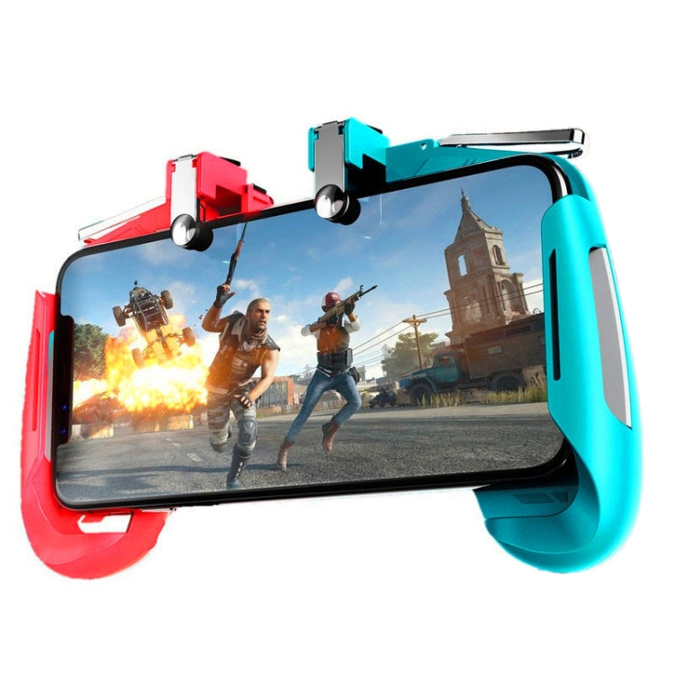 AK16 Multi-function Eating Chicken Gamepad Handle Mobile Game Scoring Tool (Blue) - Controller Gamepad by buy2fix | Online Shopping UK | buy2fix