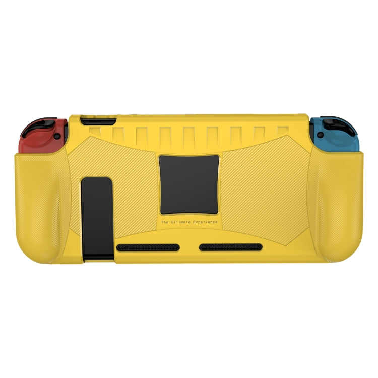 TPU Soft Protective Shell Drop Resistance for Nintendo Switch(Yellow) - Cases by buy2fix | Online Shopping UK | buy2fix