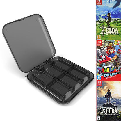 12 in 1 Box Memory Card Holder Box for Nintendo Switch(Black) - Bags by buy2fix | Online Shopping UK | buy2fix