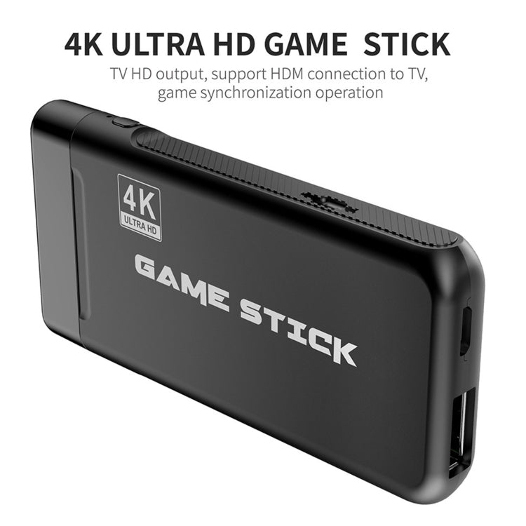 PS3000 64GB 4K Retro Game Stick with 2 Wireless Gamepads 10000+ Games Pre-installed - Pocket Console by buy2fix | Online Shopping UK | buy2fix