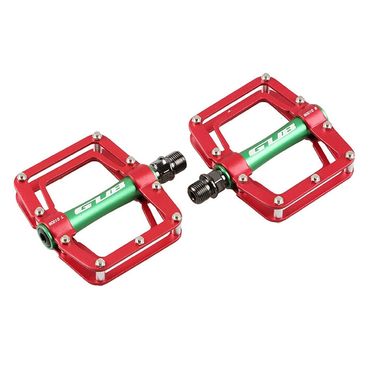 GUB GC010 MTB Bicycle Pedals(Red) - Pedals by GUB | Online Shopping UK | buy2fix