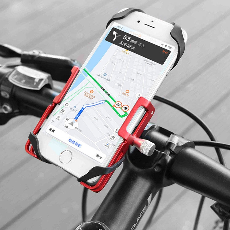 GUB P10 Aluminum Bike Phone Holder(Red) - Holders by GUB | Online Shopping UK | buy2fix