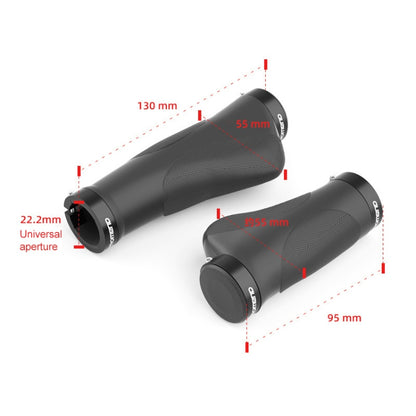 PROMEND GR-506 1 Pair Rubber Ergonomic Ball Bicycle Grip Cover (90mm+130mm) - Outdoor & Sports by PROMEND | Online Shopping UK | buy2fix