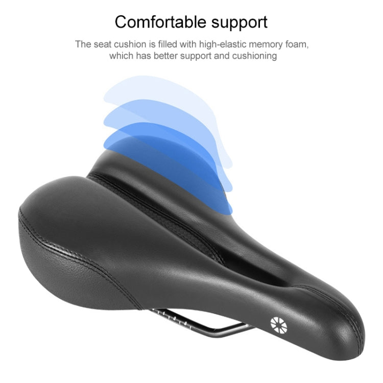 PROMEND SD-3301URN Hollow Breathable Memory Foam Bicycle Saddle - Bicycle Saddle by PROMEND | Online Shopping UK | buy2fix