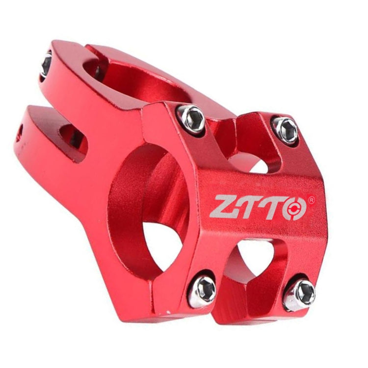 ZTTO Cycling Accessories MTB Bike Handlebar Stem Suitable for 31.8mm(Red) - Pipe clamps by ZTTO | Online Shopping UK | buy2fix