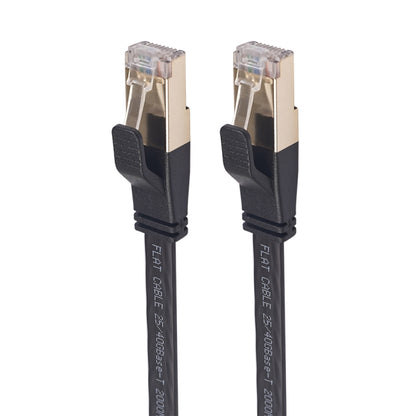 CAT8-2 Double Shielded CAT8 Flat Network LAN Cable, Length: 0.5m -  by buy2fix | Online Shopping UK | buy2fix