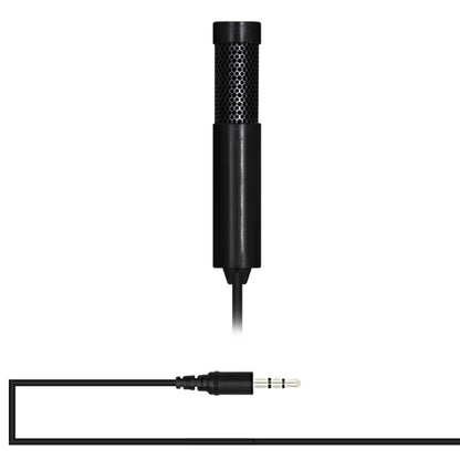 Yanmai SF555 Mini Professional 3.5mm Jack Studio Stereo Condenser Recording Microphone, Cable Length: 1.5m, Compatible with PC and Mac for Live Broadcast Show, KTV, etc.(Black) - Consumer Electronics by Yanmai | Online Shopping UK | buy2fix