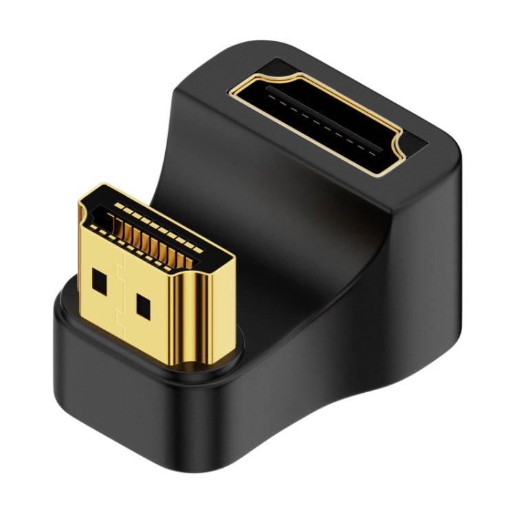 A8K-16 8K HDMI Male to HDMI Female U-bend Adapter - Adapter by buy2fix | Online Shopping UK | buy2fix