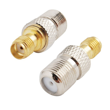 SMA Female to F Female Connector Adapter -  by buy2fix | Online Shopping UK | buy2fix