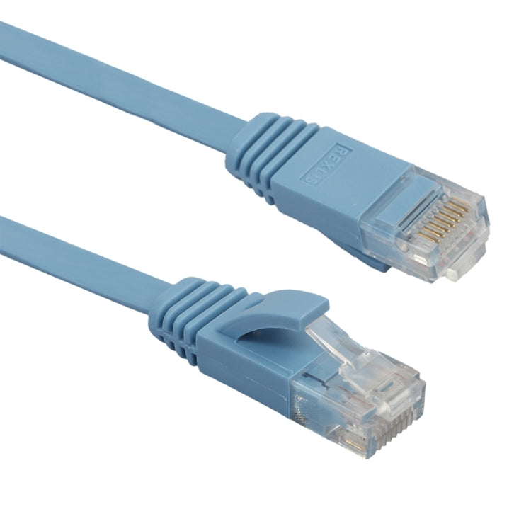 1m CAT6 Ultra-thin Flat Ethernet Network LAN Cable, Patch Lead RJ45 (Blue) -  by buy2fix | Online Shopping UK | buy2fix