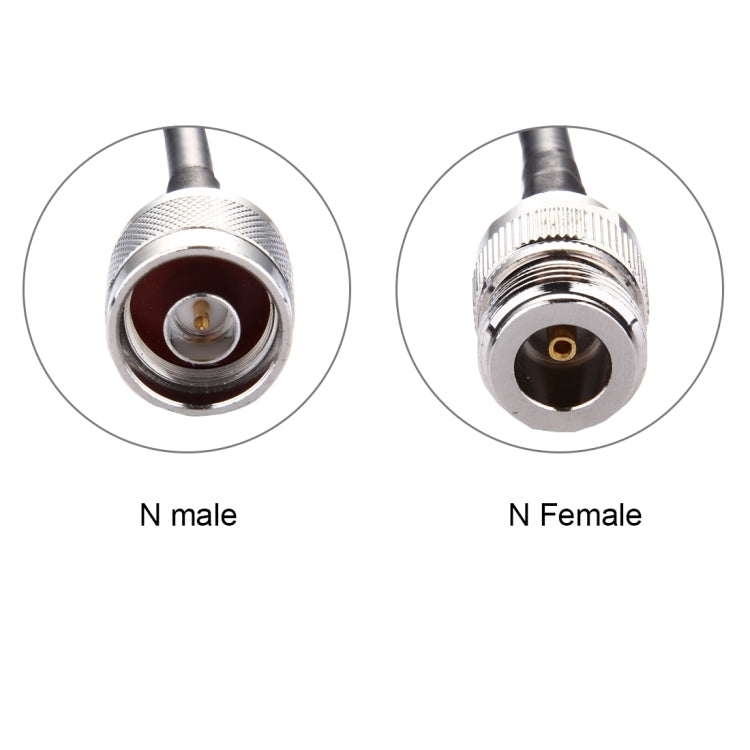 1m N Male to N Female RG58 Cable - Connectors by buy2fix | Online Shopping UK | buy2fix