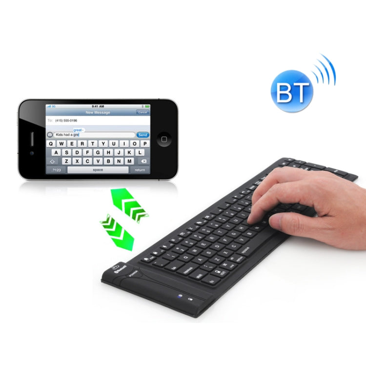 JA-11 108-keys Foldable Silicone Bluetooth Keyboard - Wireless Keyboard by buy2fix | Online Shopping UK | buy2fix