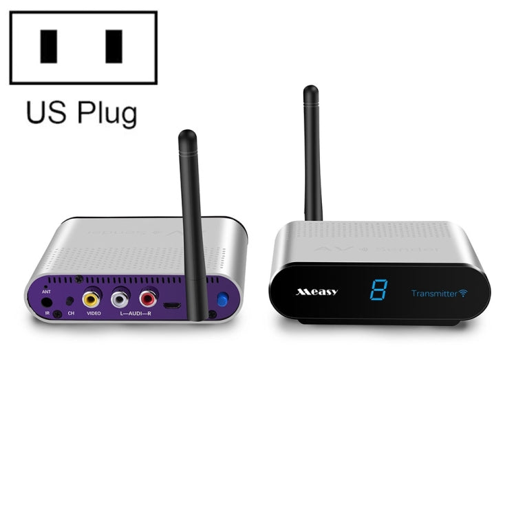 Measy AV530 5.8GHz Wireless Audio / Video Transmitter and Receiver, Transmission Distance: 300m, US Plug - Set Top Box & Accessories by Measy | Online Shopping UK | buy2fix