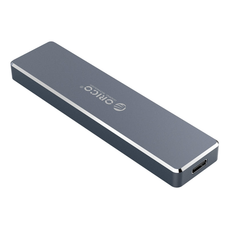 ORICO PCM2-C3 M.2 M-Key to USB 3.1 Gen2 USB-C / Type-C Push-top Solid State Drive Enclosure, The Maximum Support Capacity: 2TB(Grey) - Computer & Networking by ORICO | Online Shopping UK | buy2fix